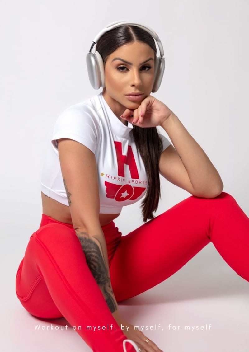 Hipkini - Red Gymrat Leggings - 33330179