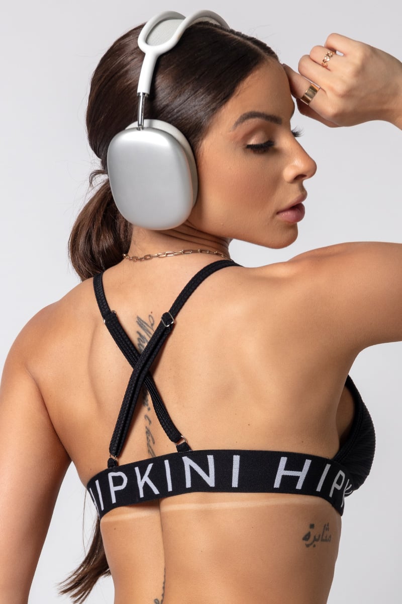 Hipkini - Black Gymrat Top - 33330215 Hipkini - Black Gymrat Top - 33330215