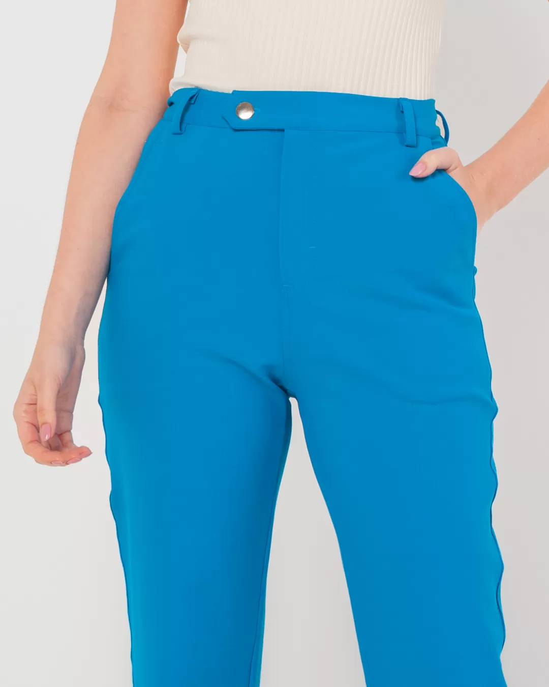Miss Misses - Miss Misses Pants With Pockets Straight Blue - 54040002 Miss Misses - Miss Misses Pants With Pockets Straight Blue - 54040002
