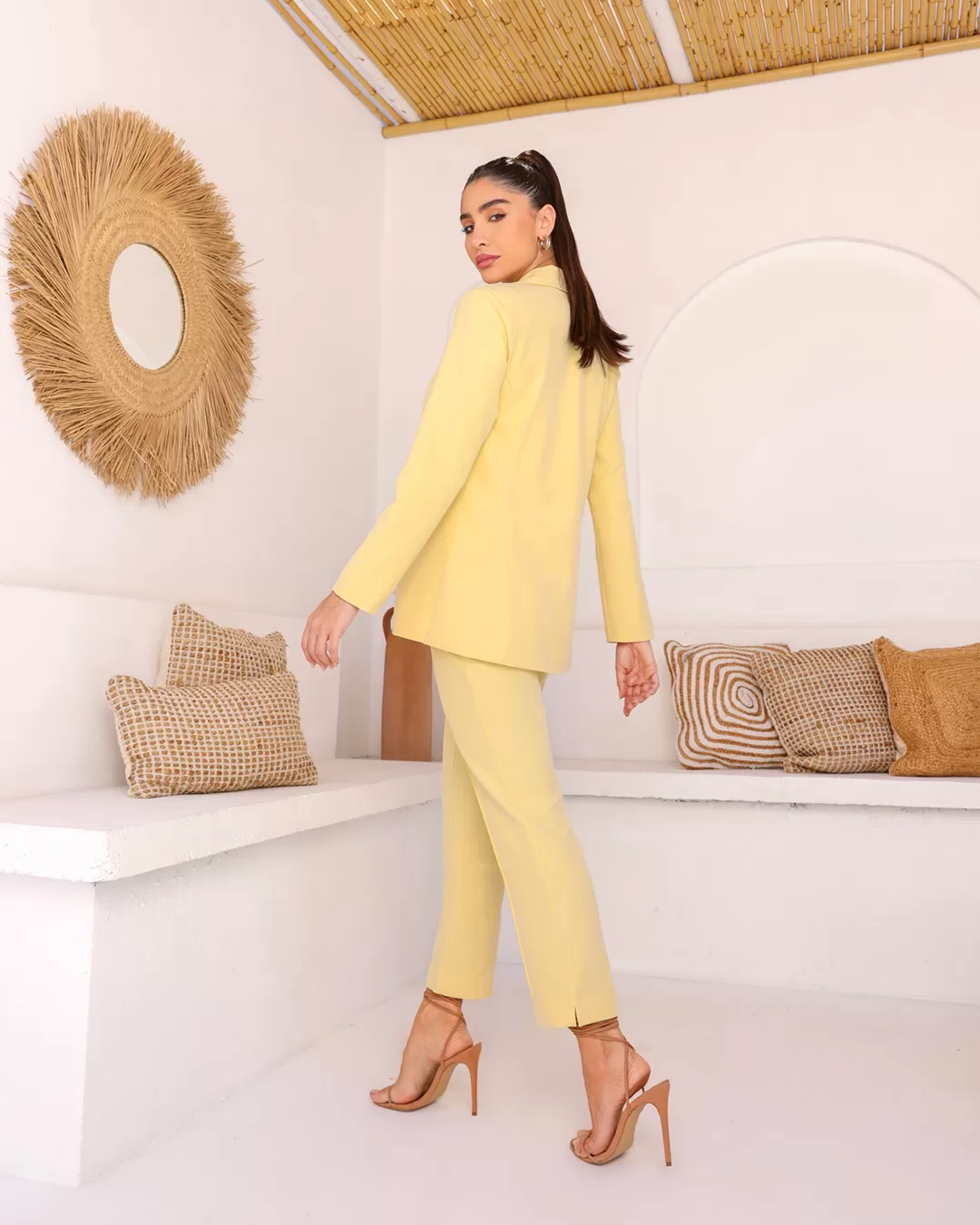 Dot Clothing - Blazer Dot Clothing Tailoring Yellow - 2073AMARELO Dot Clothing - Blazer Dot Clothing Tailoring Yellow - 2073AMARELO