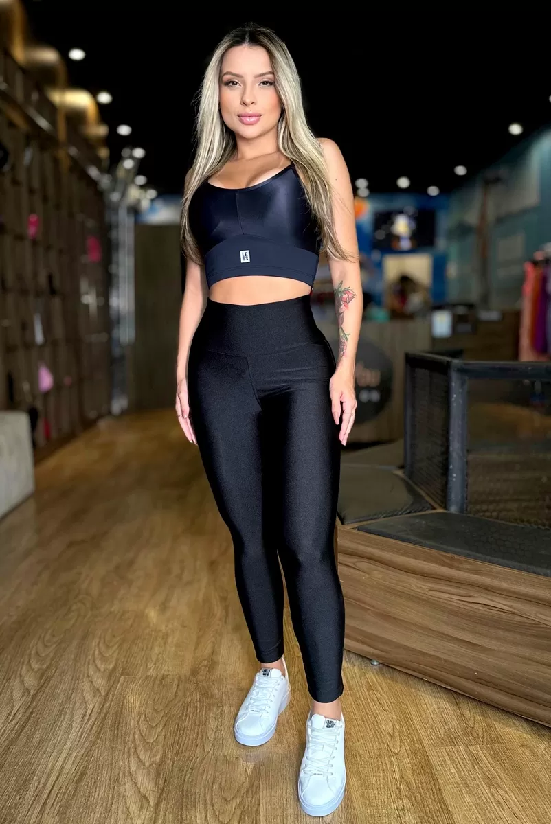 Miss Misses - Pants Miss Misses Legging Cirre Basica Preto - 54099001 Miss Misses - Pants Miss Misses Legging Cirre Basica Preto - 54099001