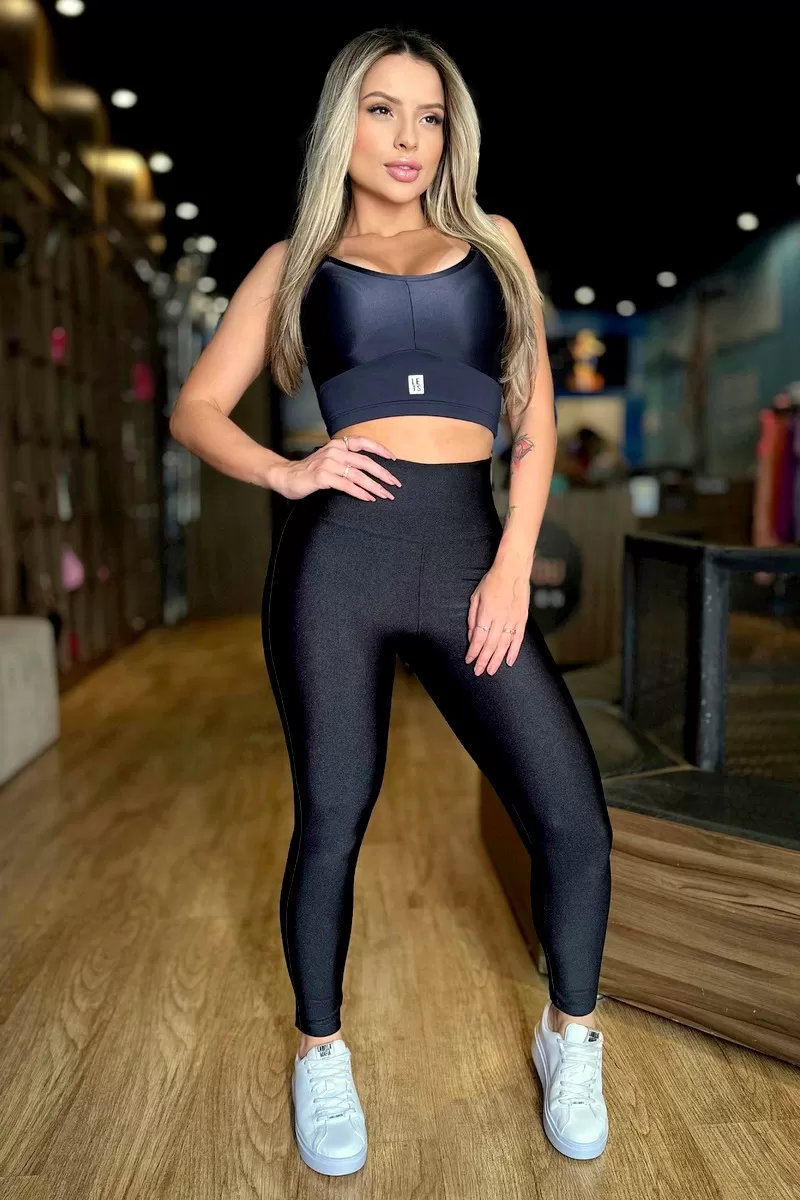 Miss Misses - Pants Miss Misses Legging Cirre Basica Preto - 54099001 Miss Misses - Pants Miss Misses Legging Cirre Basica Preto - 54099001