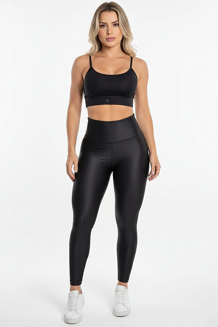 Miss Misses - Pants Miss Misses Legging Cirre Basica Preto - 54099001