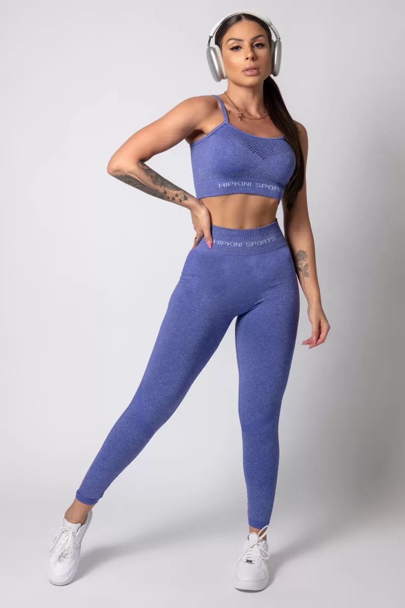 Hipkini - Blue Gymrat Seamless Legging - 33330140 Hipkini - Blue Gymrat Seamless Legging - 33330140