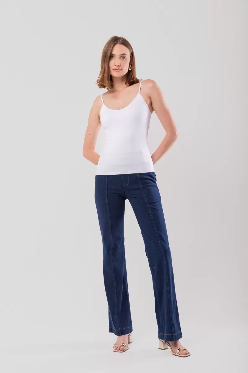 Hidrogênio - WHITE AMNI THIN STRAP TANK - 15621002 Hidrogênio - WHITE AMNI THIN STRAP TANK - 15621002