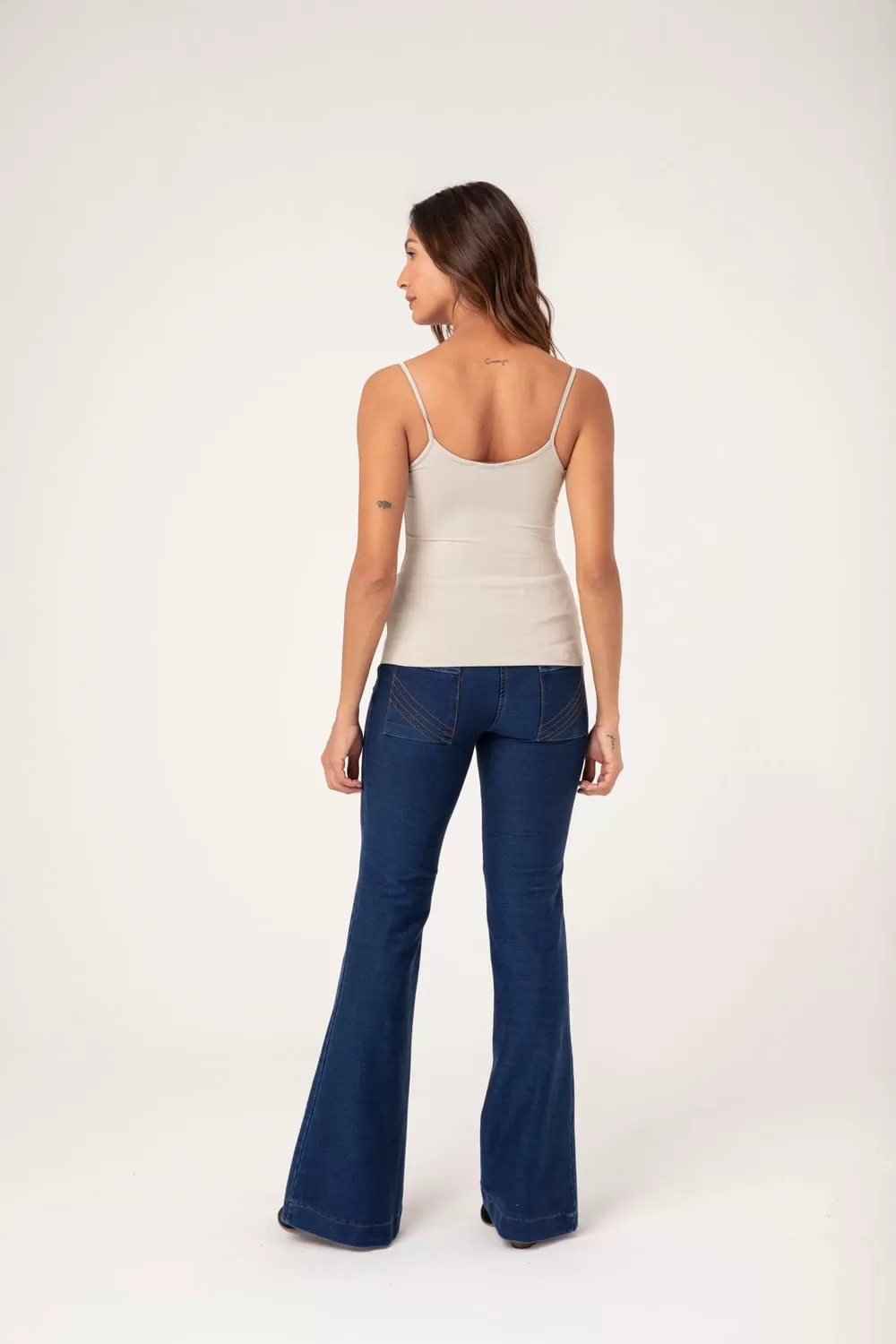 Hidrogênio - AMNI SMOKE THIN STRAP TANK - 15621051