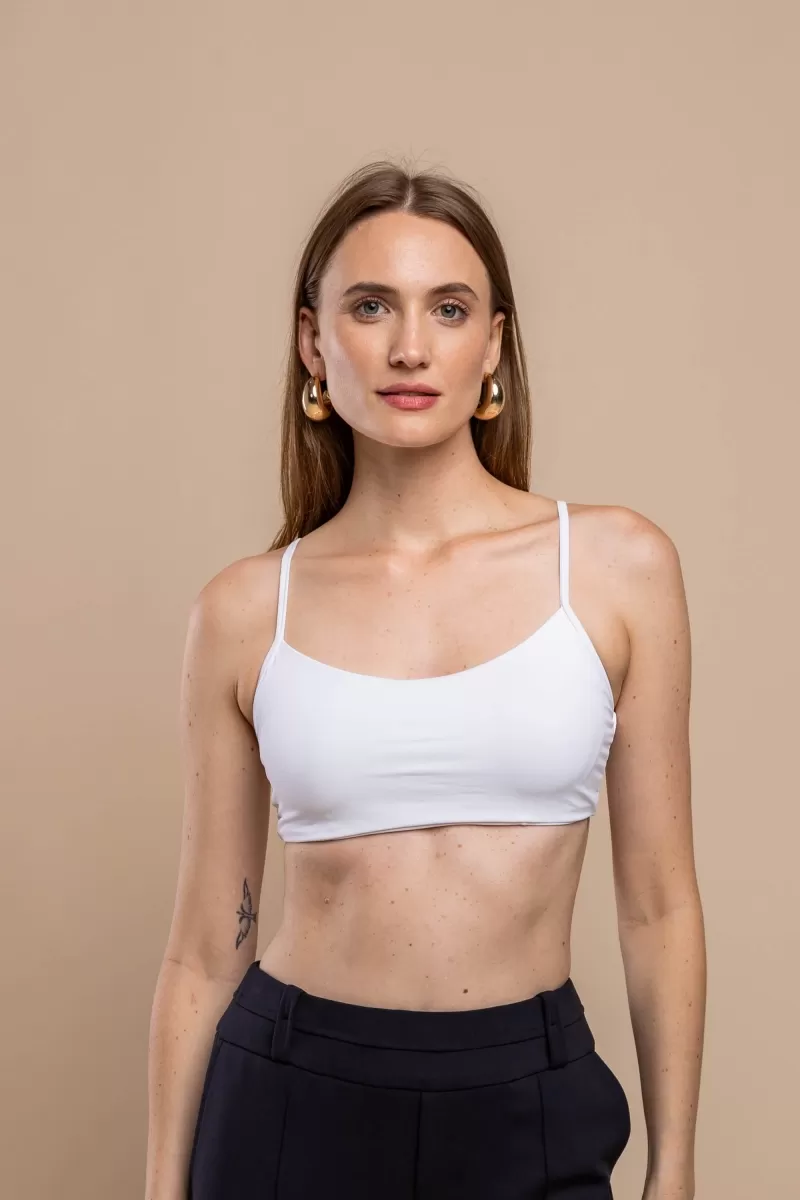 Hidrogênio - TOP WITH OFF WHITE BULGE - 16379202 Hidrogênio - TOP WITH OFF WHITE BULGE - 16379202