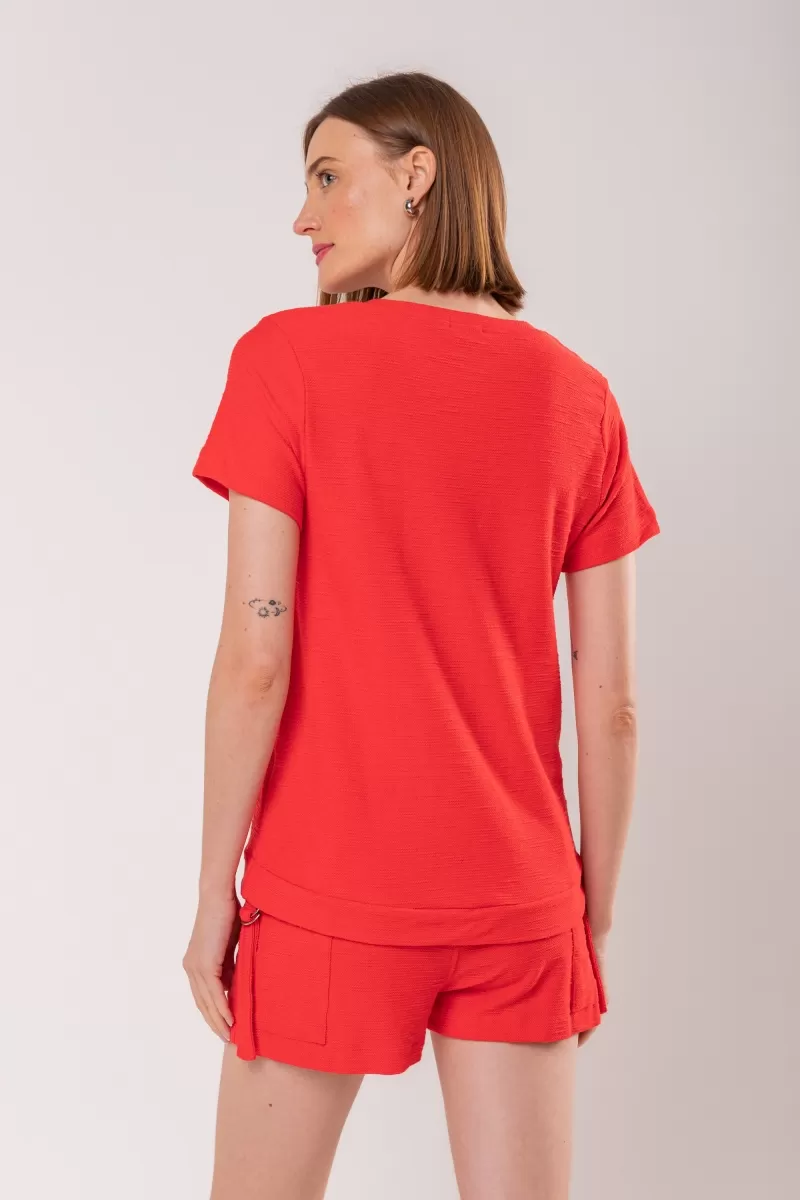 Hidrogênio - RED SWEATSHIRT - 18455008 Hidrogênio - RED SWEATSHIRT - 18455008