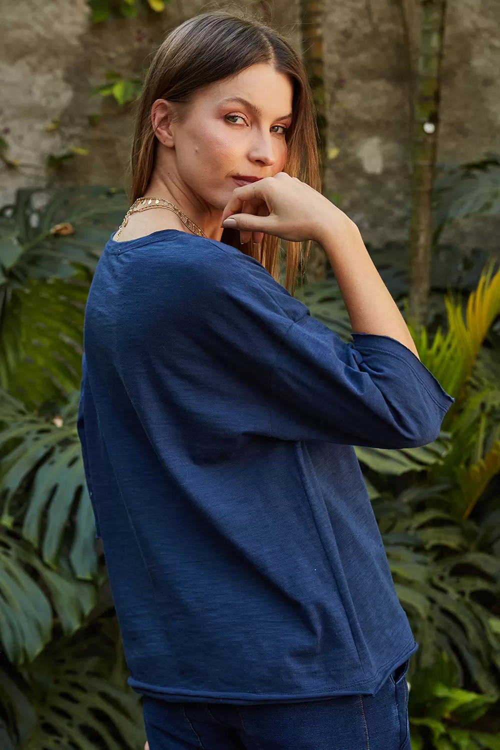 Hidrogênio - NAVY Razor Square T-shirt - 19177004 Hidrogênio - NAVY Razor Square T-shirt - 19177004