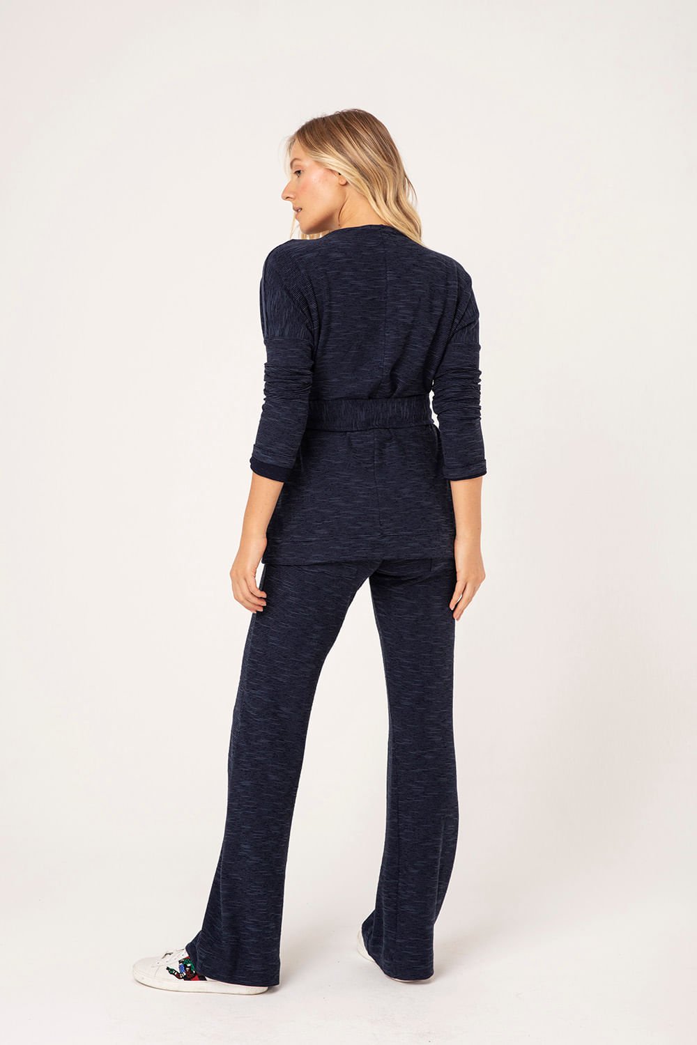 Hidrogênio - Kimono With Sash NAVY - 18641004 Hidrogênio - Kimono With Sash NAVY - 18641004