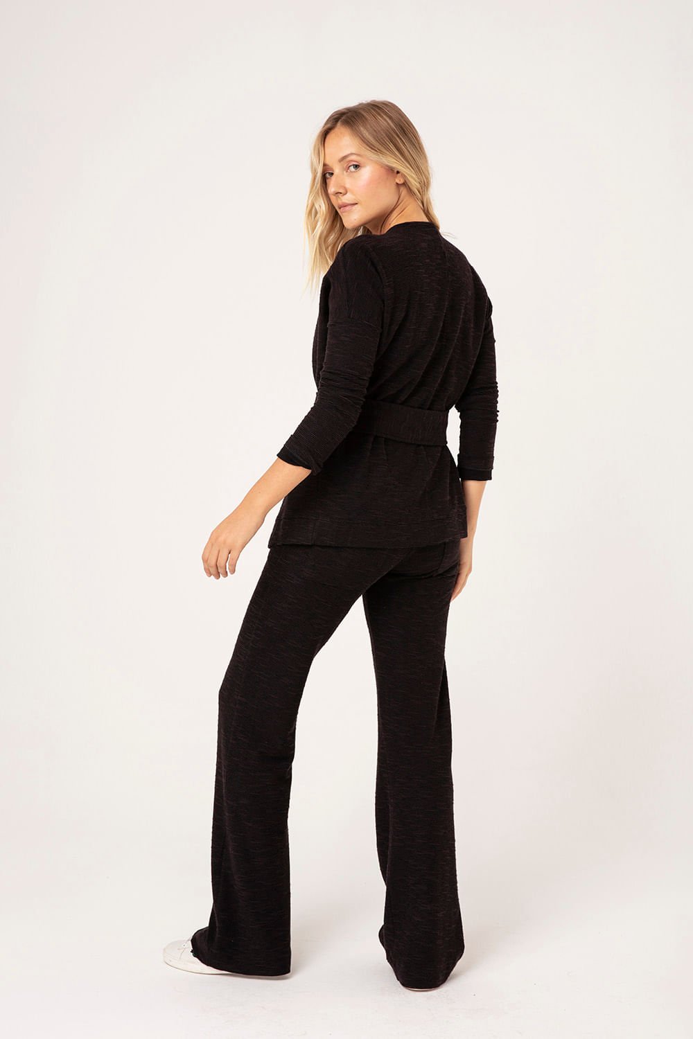Hidrogênio - KIMONO JACKET WITH BLACK BELT - 18641001
