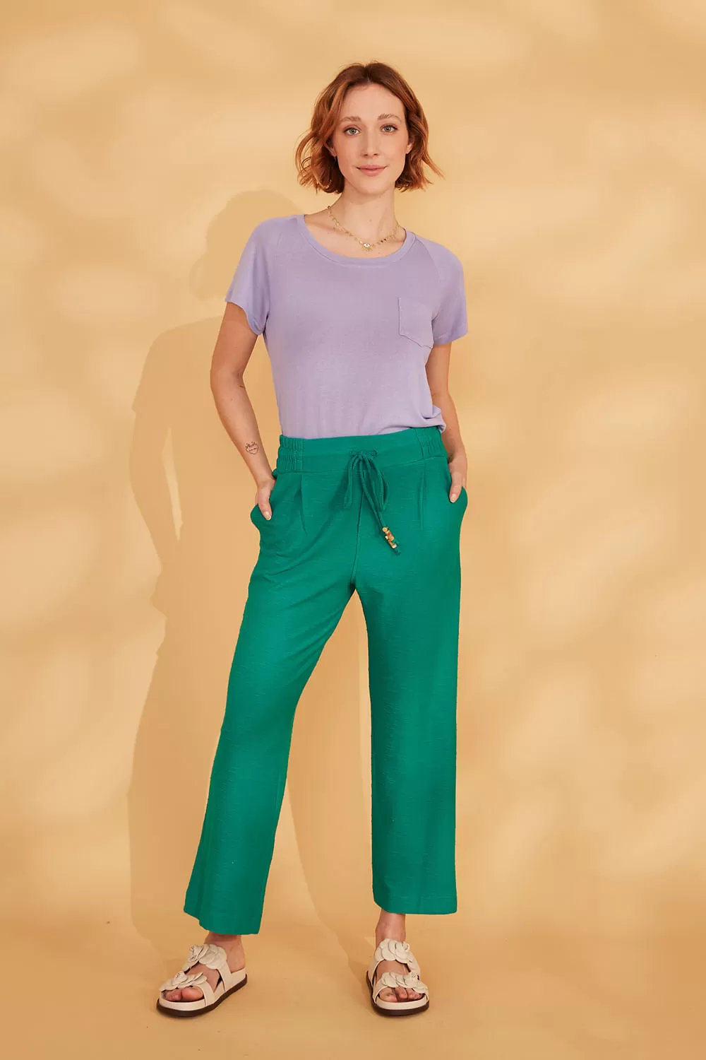 Hidrogênio - RAICA VICTORIA PANTALON PANTS WITH ELASTIC WAIST - 19142440 Hidrogênio - RAICA VICTORIA PANTALON PANTS WITH ELASTIC WAIST - 19142440
