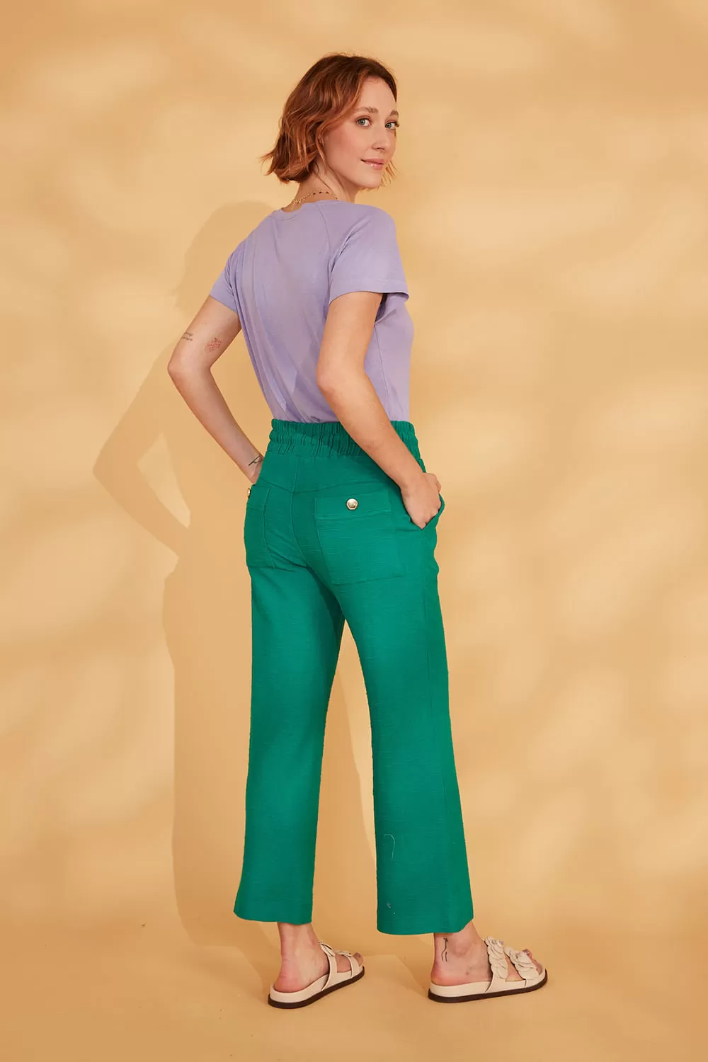Hidrogênio - RAICA VICTORIA PANTALON PANTS WITH ELASTIC WAIST - 19142440 Hidrogênio - RAICA VICTORIA PANTALON PANTS WITH ELASTIC WAIST - 19142440
