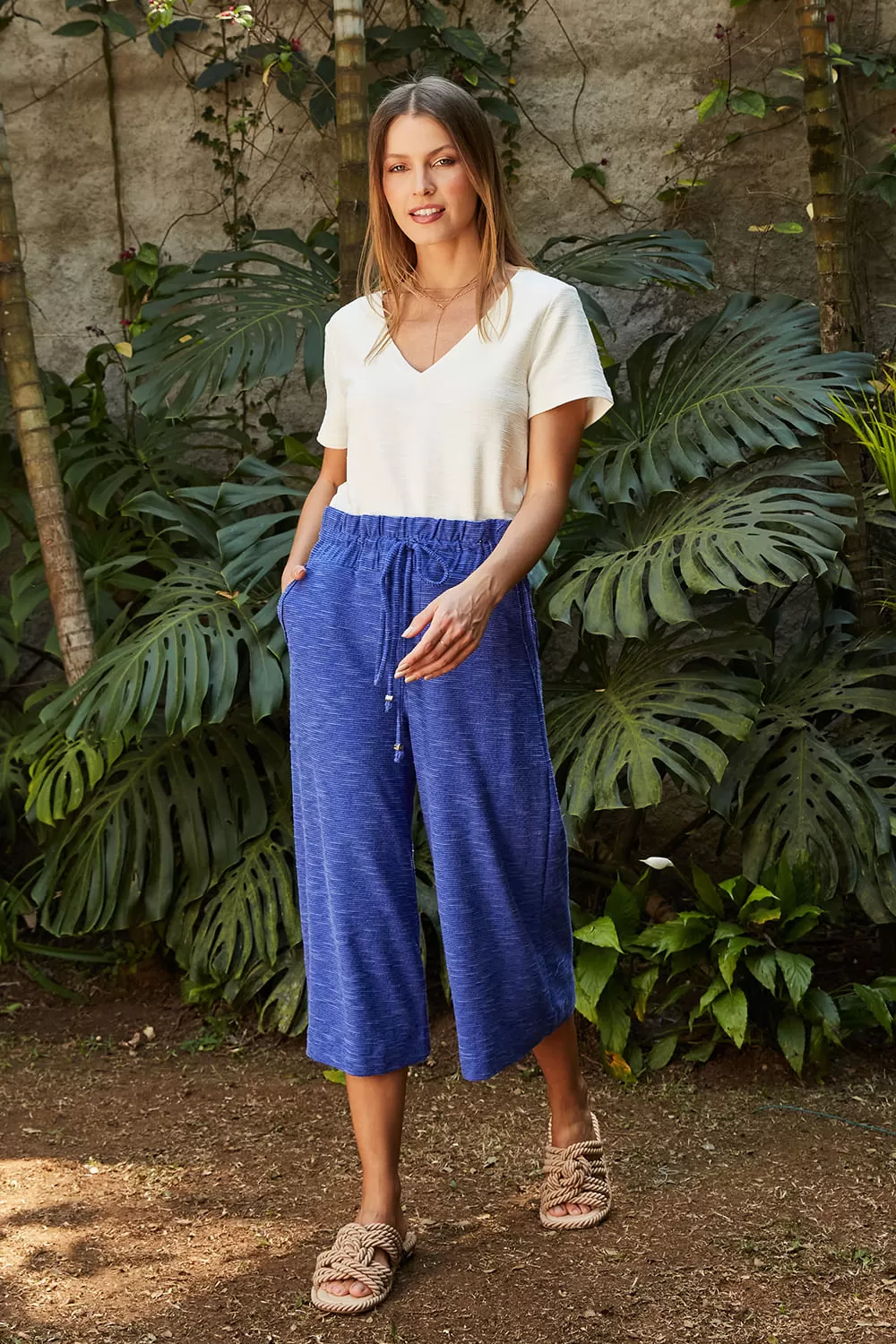 Hidrogênio - CELINE VALÉRIA PANTACOURT TROUSERS - 19175447 Hidrogênio - CELINE VALÉRIA PANTACOURT TROUSERS - 19175447