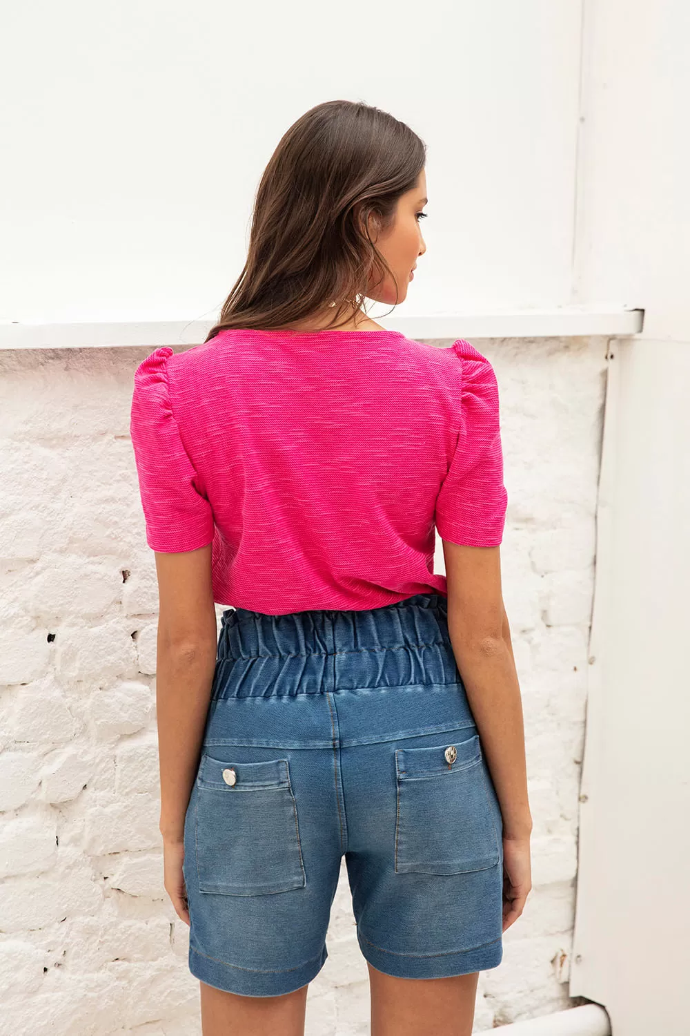Hidrogênio - Shorts with elastic waistband - 18850042 Hidrogênio - Shorts with elastic waistband - 18850042