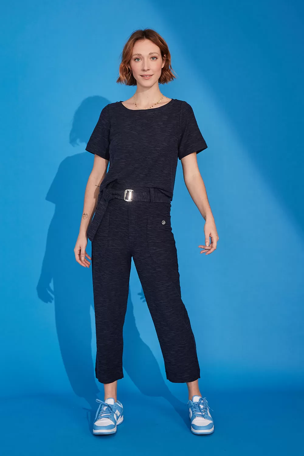 Hidrogênio - ISIS MARINO TROUSERS - 19085004 Hidrogênio - ISIS MARINO TROUSERS - 19085004