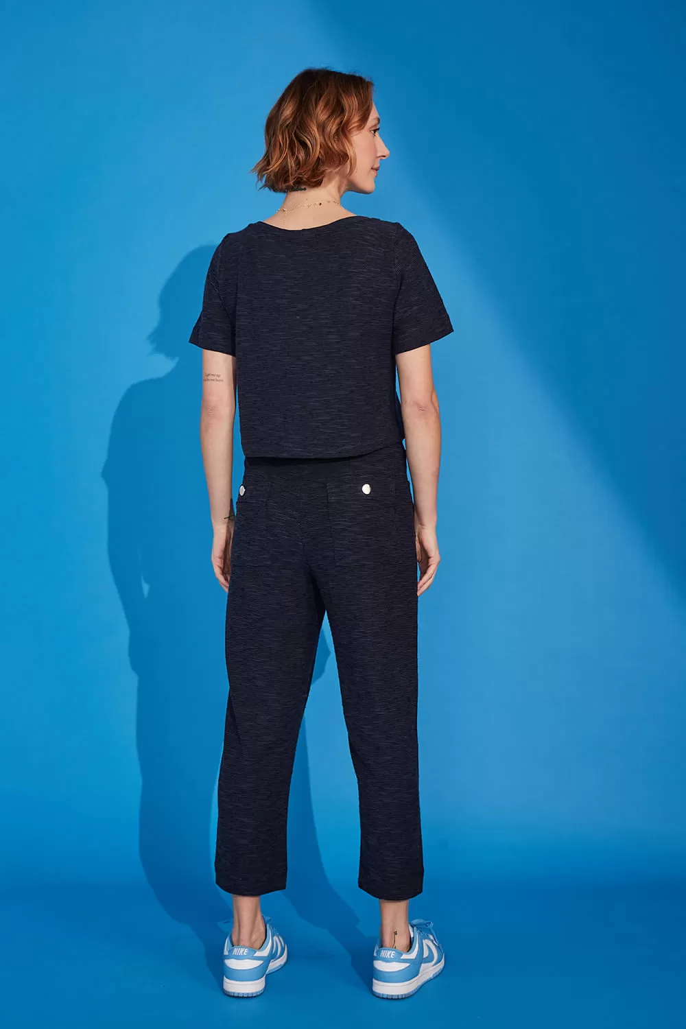 Hidrogênio - ISIS MARINO TROUSERS - 19085004 Hidrogênio - ISIS MARINO TROUSERS - 19085004