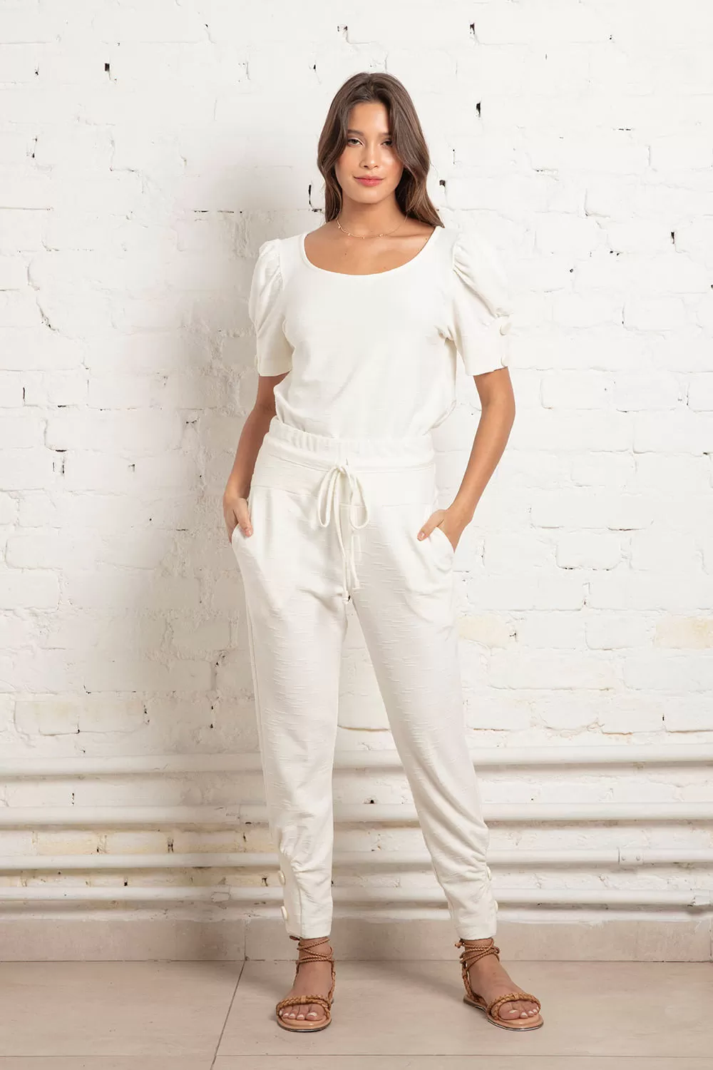 Hidrogênio - DANDARA PANTS OFF WHITE - 18866018