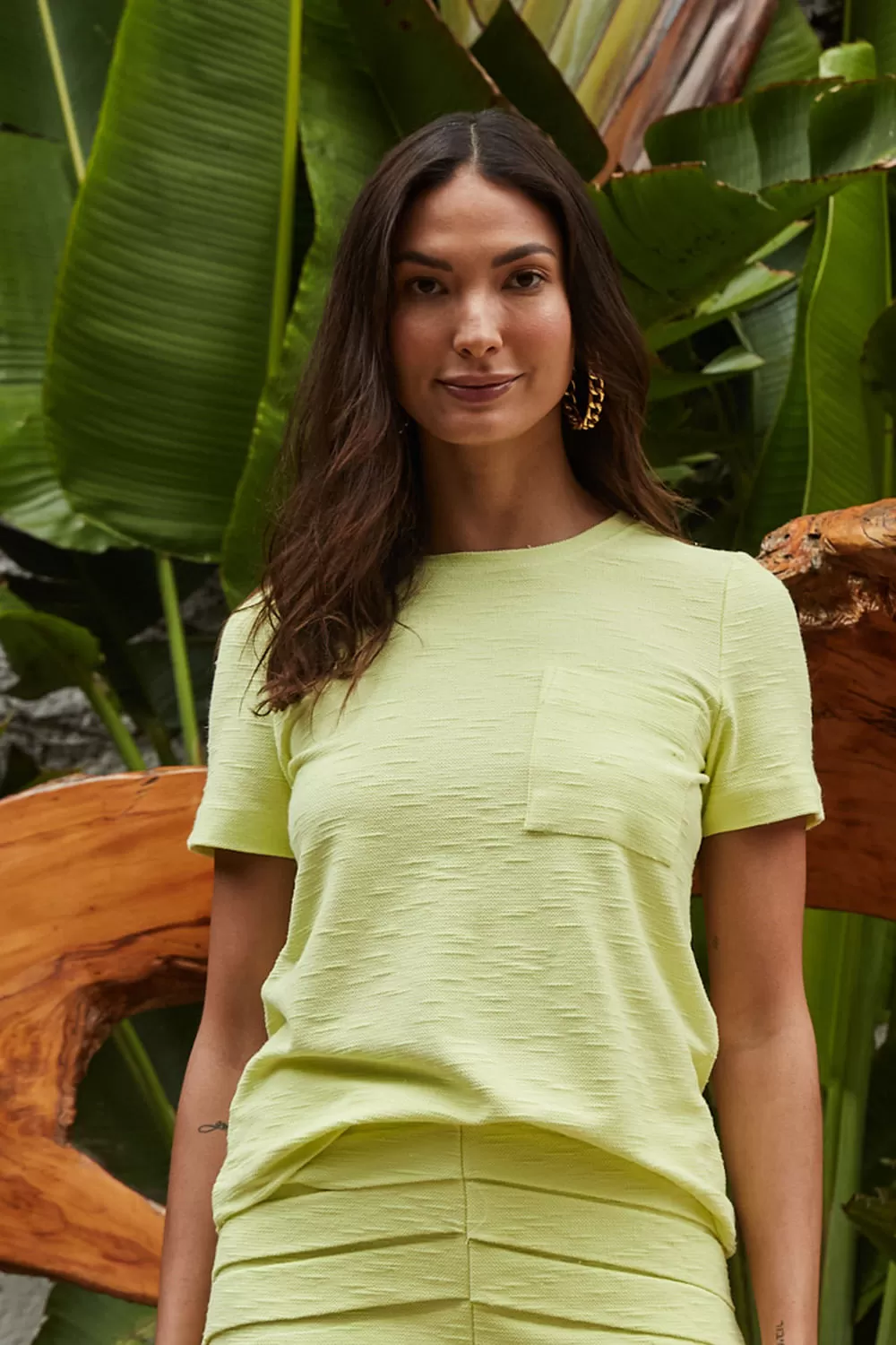 Hidrogênio - SHORT SLEEVE T-SHIRT AND CANARY POCKET - 18818179 Hidrogênio - SHORT SLEEVE T-SHIRT AND CANARY POCKET - 18818179