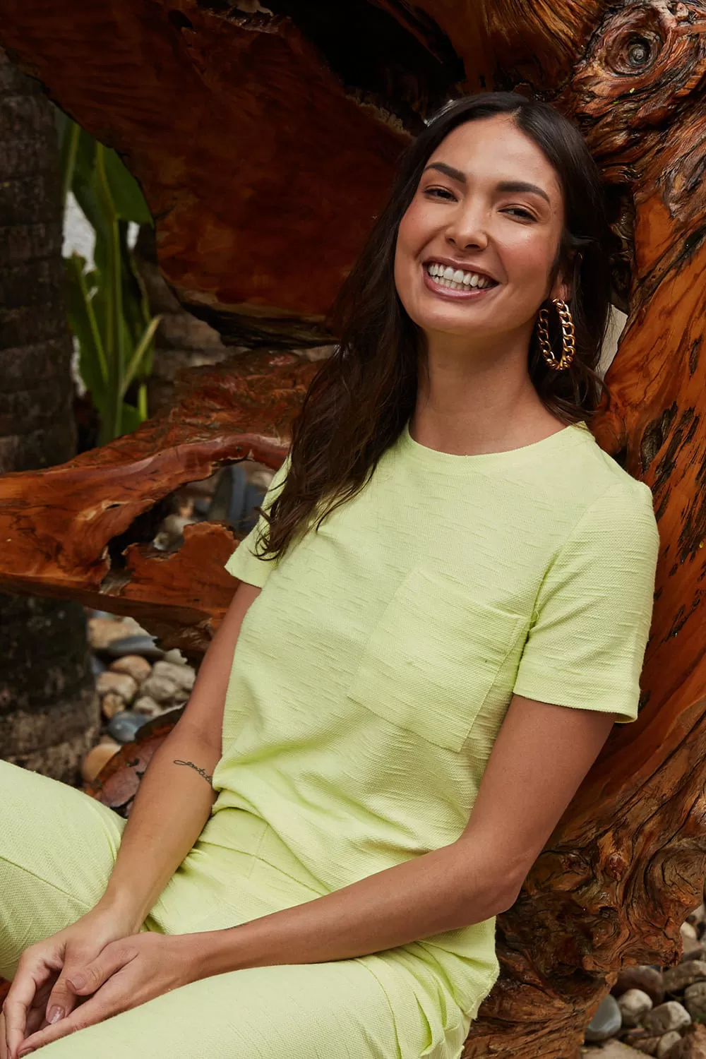 Hidrogênio - SHORT SLEEVE T-SHIRT AND CANARY POCKET - 18818179 Hidrogênio - SHORT SLEEVE T-SHIRT AND CANARY POCKET - 18818179