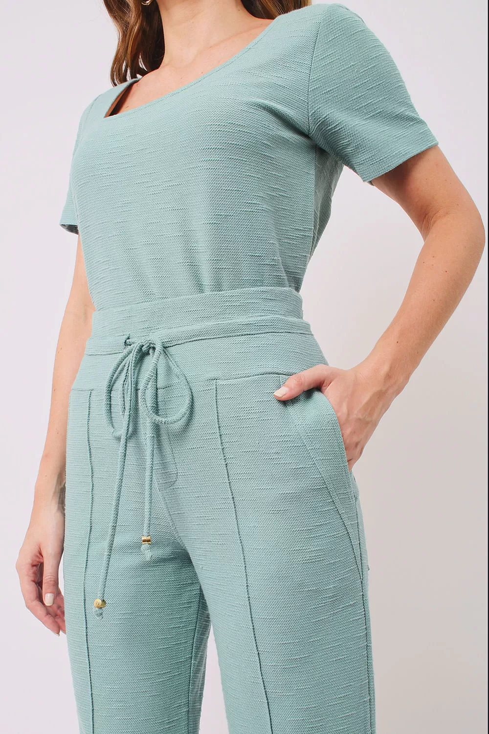 Hidrogênio - TIFFANY BLUE SUELI PANTS - 18942428