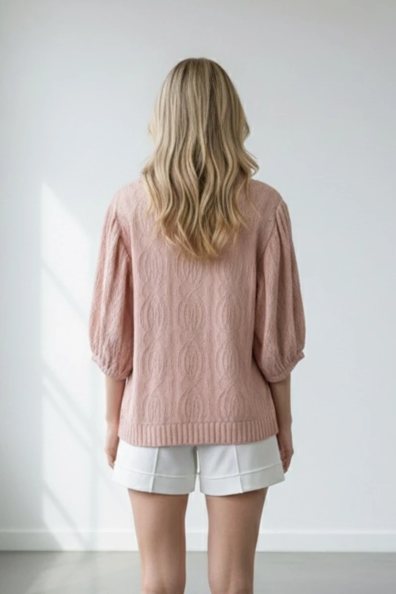 Hidrogênio - Puffed Sleeve Kimono - 18844021 Hidrogênio - Puffed Sleeve Kimono - 18844021