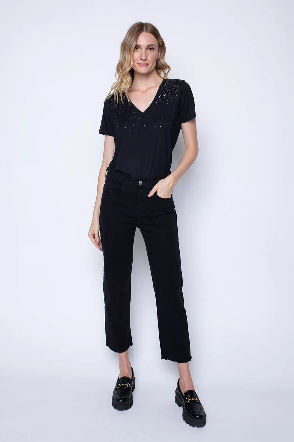 Hidrogênio - DINA STRAIGHT PANTS - 19280001 Hidrogênio - DINA STRAIGHT PANTS - 19280001