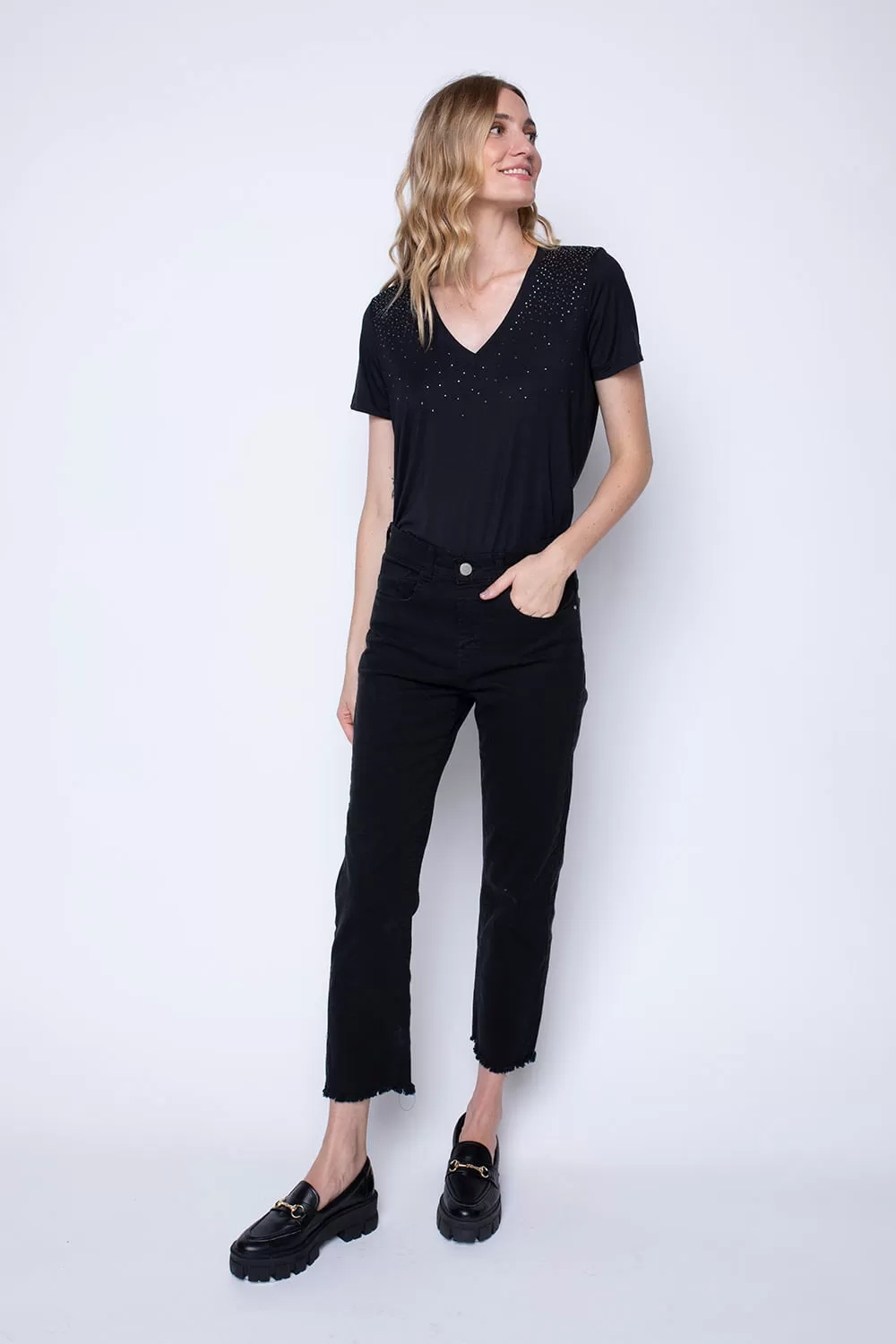 Hidrogênio - DINA STRAIGHT PANTS - 19280001 Hidrogênio - DINA STRAIGHT PANTS - 19280001
