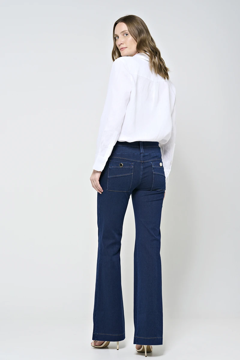 Hidrogênio - CALÇA FLARE AMORA - 19426042 Hidrogênio - CALÇA FLARE AMORA - 19426042