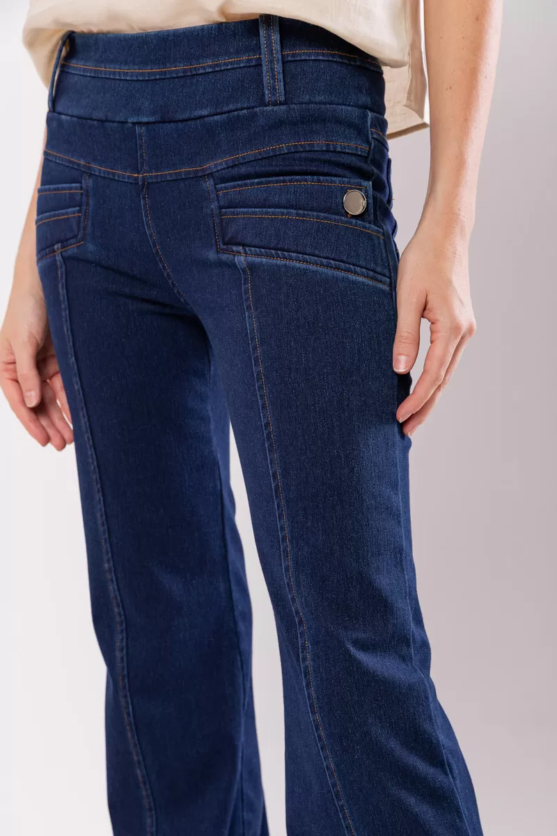 Hidrogênio - BLACK FLARE PANTS - 19426042 Hidrogênio - BLACK FLARE PANTS - 19426042