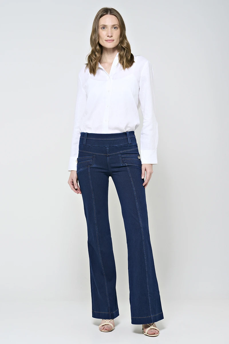 Hidrogênio - CALÇA FLARE AMORA - 19426042 Hidrogênio - CALÇA FLARE AMORA - 19426042