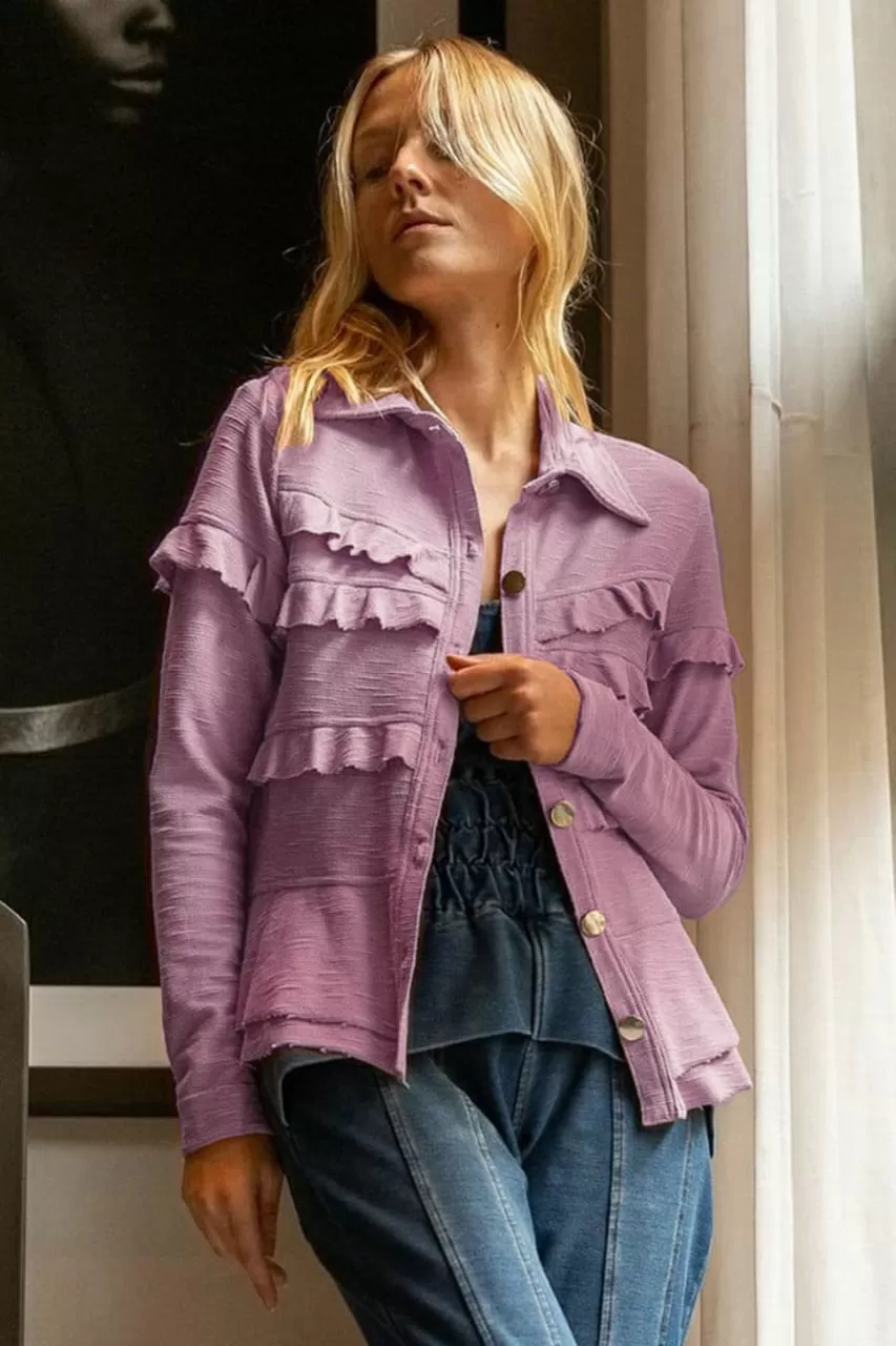 Hidrogênio - JACKET WITH Ruffles - 18763027 Hidrogênio - JACKET WITH Ruffles - 18763027