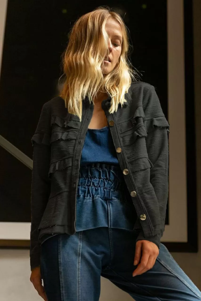 Hidrogênio - JACKET WITH Ruffles - 18763001 Hidrogênio - JACKET WITH Ruffles - 18763001
