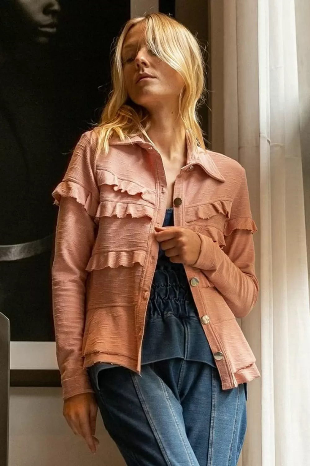 Hidrogênio - ROSE ROLLED JACKET - 18763021 Hidrogênio - ROSE ROLLED JACKET - 18763021
