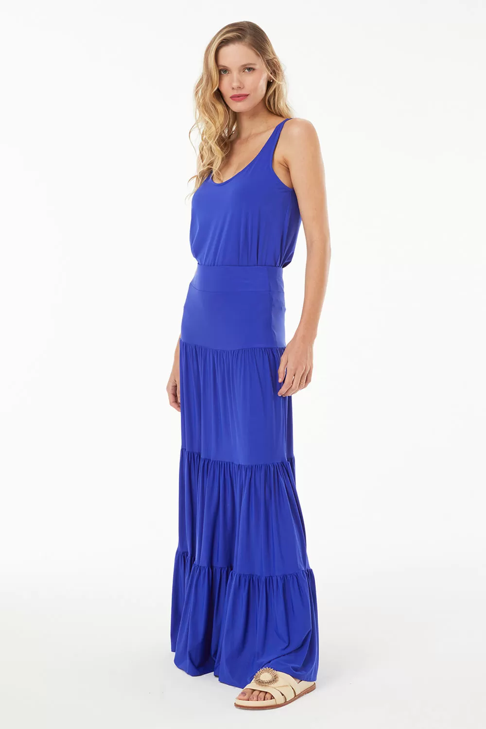 Hidrogênio - TRES MARIAS LONG SKIRT BLUE BIC - 18925455 Hidrogênio - TRES MARIAS LONG SKIRT BLUE BIC - 18925455