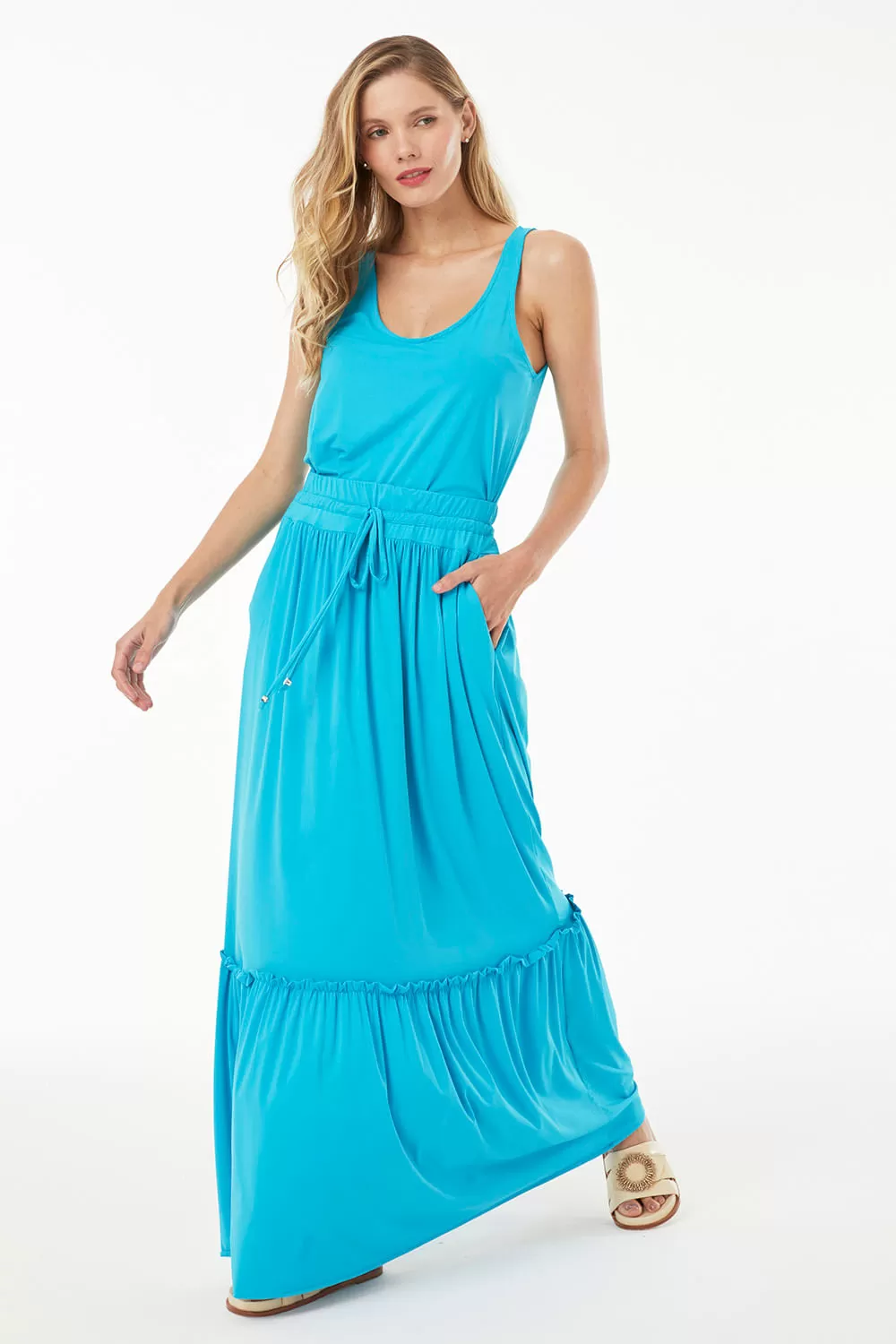 Hidrogênio - LONG SKIRT WITH MAROLA CHANNEL - 19292456 Hidrogênio - LONG SKIRT WITH MAROLA CHANNEL - 19292456