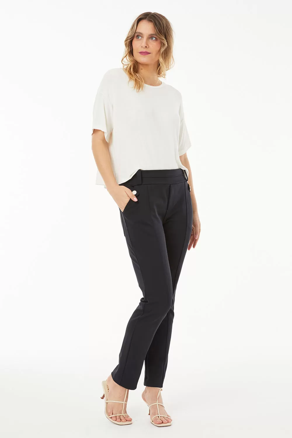 Hidrogênio - DOMINGAS FISHERMAN PANTS BLACK - 19503001 Hidrogênio - DOMINGAS FISHERMAN PANTS BLACK - 19503001