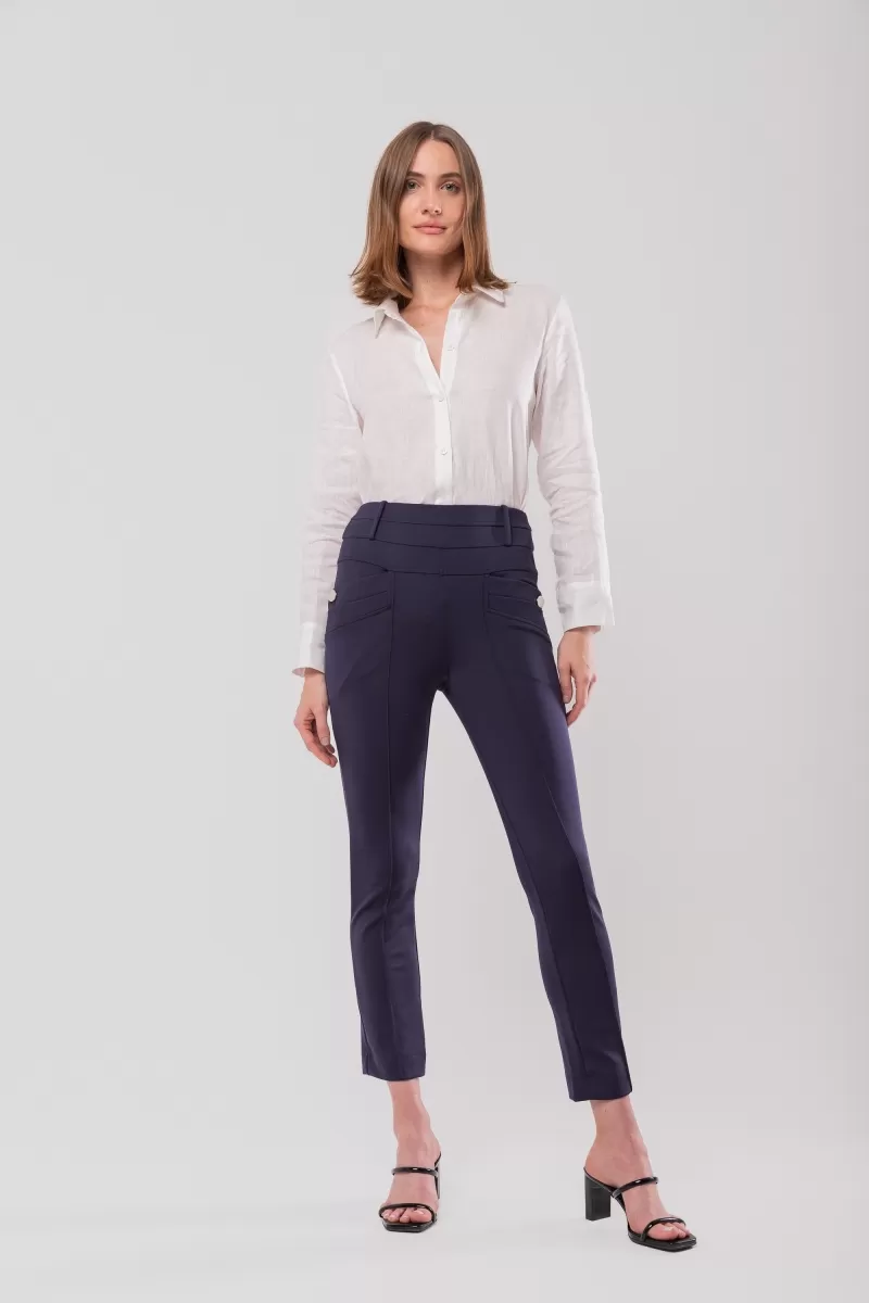Hidrogênio - CAMILA MARINHO FISHERMAN PANTS - 19510004 Hidrogênio - CAMILA MARINHO FISHERMAN PANTS - 19510004
