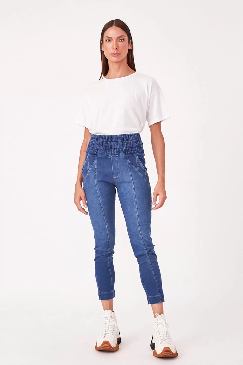 Hidrogênio - VIVIANE JEANS JOGGER PANTS - 19588042 Hidrogênio - VIVIANE JEANS JOGGER PANTS - 19588042