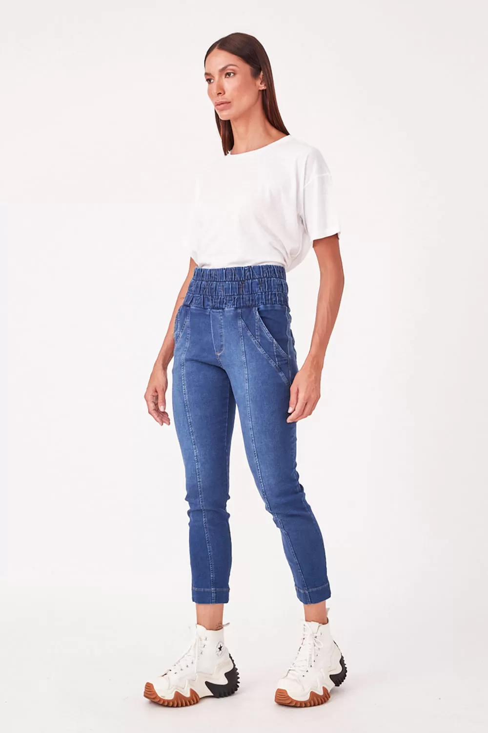 Hidrogênio - VIVIANE JEANS JOGGER PANTS - 19588042 Hidrogênio - VIVIANE JEANS JOGGER PANTS - 19588042