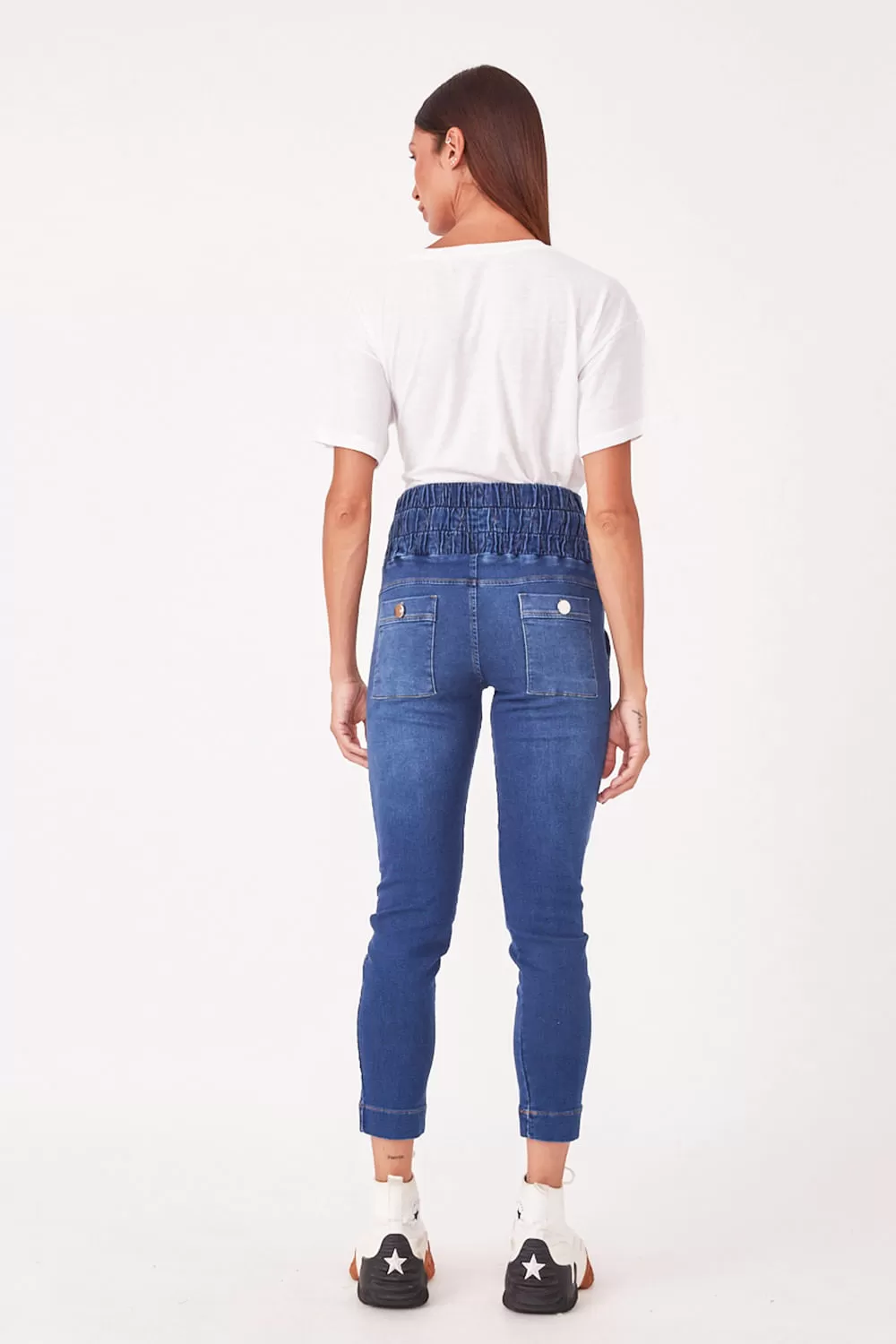 Hidrogênio - VIVIANE JEANS JOGGER PANTS - 19588042 Hidrogênio - VIVIANE JEANS JOGGER PANTS - 19588042
