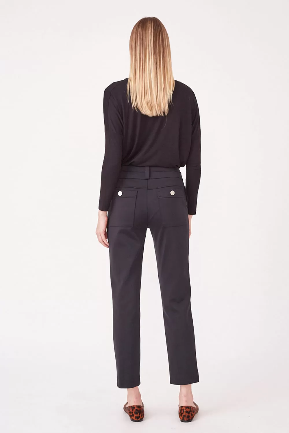 Hidrogênio - BLACK MICAELLA FISHERMAN PANTS - 19616001 Hidrogênio - BLACK MICAELLA FISHERMAN PANTS - 19616001