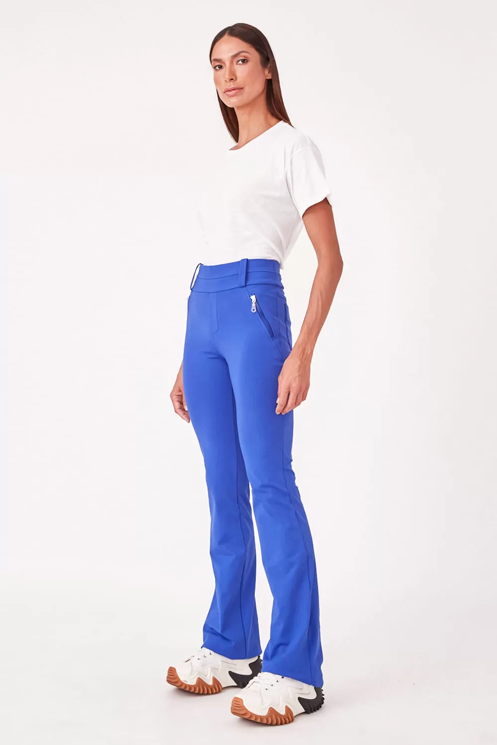 Hidrogênio - ANGELICA BLUE BALLERINA PANTS WITH ZIPPER AND POCKETS - 19527015 Hidrogênio - ANGELICA BLUE BALLERINA PANTS WITH ZIPPER AND POCKETS - 19527015