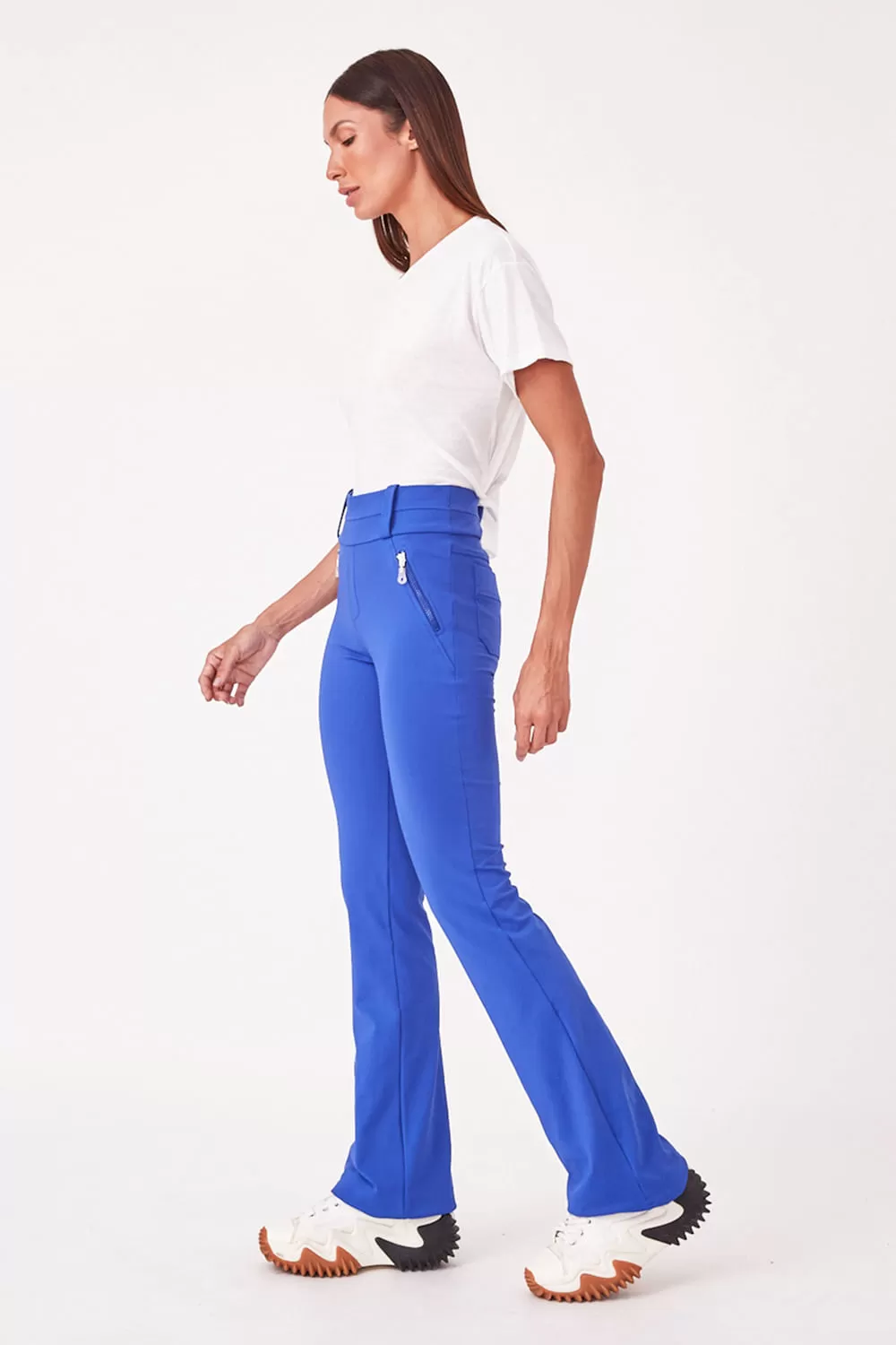 Hidrogênio - ANGELICA BLUE BALLERINA PANTS WITH ZIPPER AND POCKETS - 19527015 Hidrogênio - ANGELICA BLUE BALLERINA PANTS WITH ZIPPER AND POCKETS - 19527015