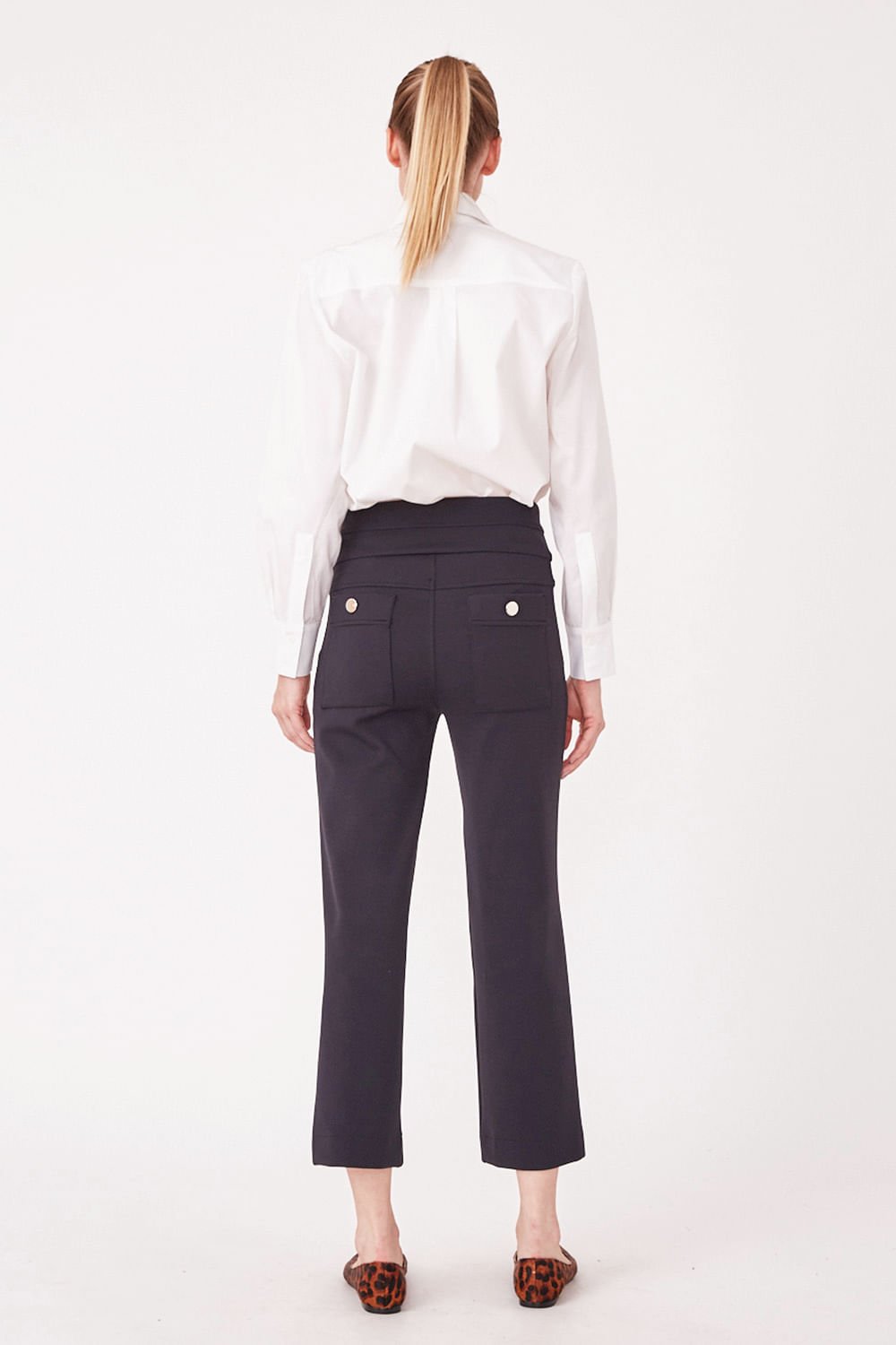 Hidrogênio - DULCE PANTACURT TROUSERS BLACK - 19573001 Hidrogênio - DULCE PANTACURT TROUSERS BLACK - 19573001