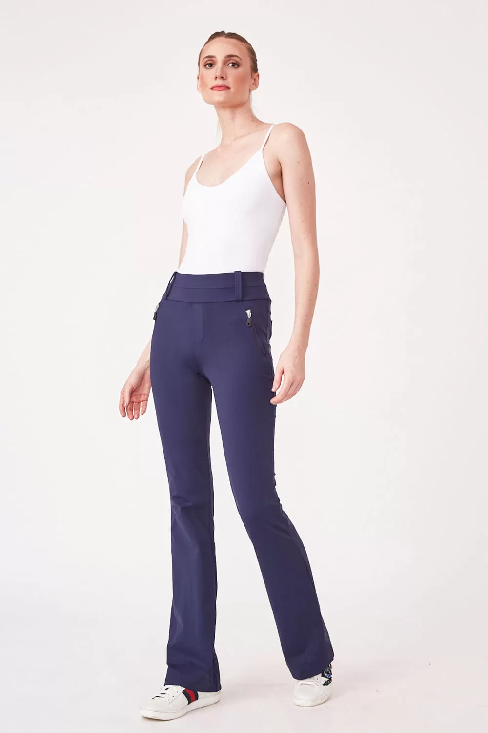 Hidrogênio - BALLERINA PANTS WITH ZIPPER AND POCKETS ANGELICA ECLIPSE - 19527207 Hidrogênio - BALLERINA PANTS WITH ZIPPER AND POCKETS ANGELICA ECLIPSE - 19527207