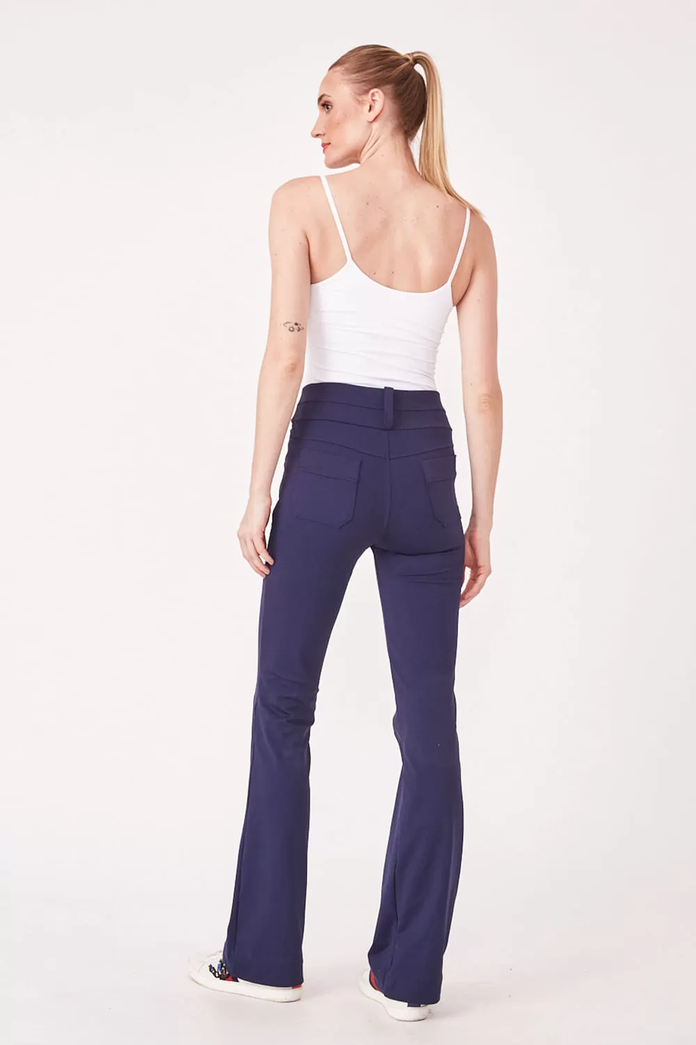 Hidrogênio - BALLERINA PANTS WITH ZIPPER AND POCKETS ANGELICA ECLIPSE - 19527207 Hidrogênio - BALLERINA PANTS WITH ZIPPER AND POCKETS ANGELICA ECLIPSE - 19527207
