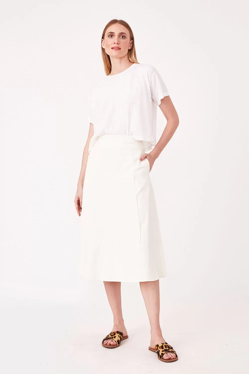 Hidrogênio - PEARL THREAD MIDI SKIRT - 19612202 Hidrogênio - PEARL THREAD MIDI SKIRT - 19612202