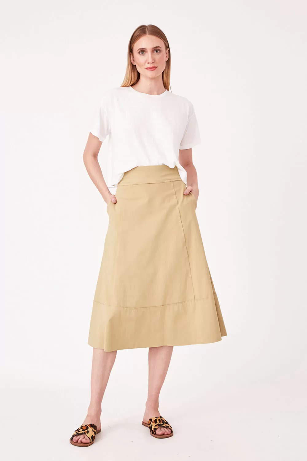 Hidrogênio - CANE GREEN THREAD MIDI SKIRT - 19612479 Hidrogênio - CANE GREEN THREAD MIDI SKIRT - 19612479