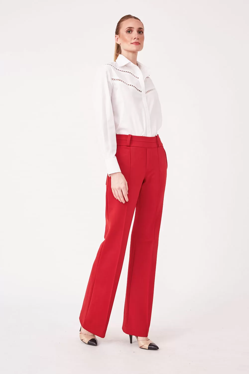 Hidrogênio - PINK RED STRAIGHT PANTS - 19480008 Hidrogênio - PINK RED STRAIGHT PANTS - 19480008